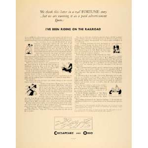   Rialroad Flying Scotsman Train   Original Print Ad