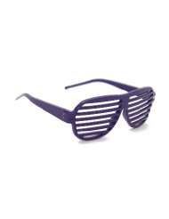 Purple Shutter Shade Sunglasses