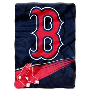  Boston Red Sox 60x80 Royal Plush Raschel Throw Blanket 