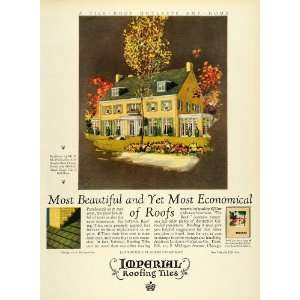  Ad Imperial Roofing Tiles Household E M Willoughby Chicago Illinois 