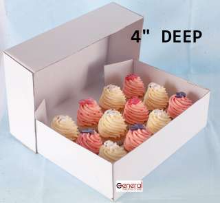   Heavy Cupcake Boxes. Each holds 12 Cupcakes   ** Now 4 DEEP **  