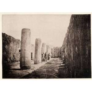  1895 Heliogravure Mitla Ruins Mexico Oaxaca Pre Colombian 