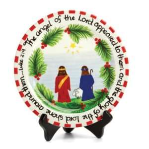   Lord Round Shepherds Plate (2011 1039 Demdaco Art of the Spirit