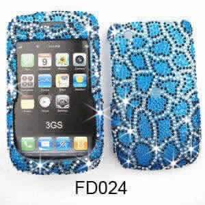 CELL PHONE CASE COVER FOR BLACKBERRY CURVE 8520 8530 9300 RHINESTONES 