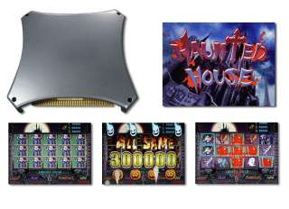 Haunted House 8 Line / Cherry Master CGA Game Board  