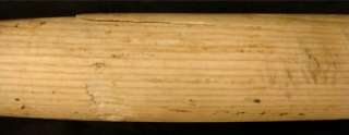JACOBY ELLSBURY SIGNED 2009 GAME USED BAT RED SOX  