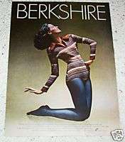 1973 Berkshire Bodysuit & Pantyhose hosiery   1 page AD  