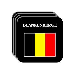  Belgium   BLANKENBERGE Set of 4 Mini Mousepad Coasters 