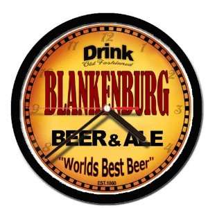  BLANKENBURG beer and ale cerveza wall clock Everything 