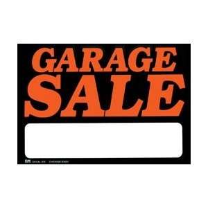 Duro Brite Signs 11 1/2X8 Garage Sale D40 22; 12 Items/Order  