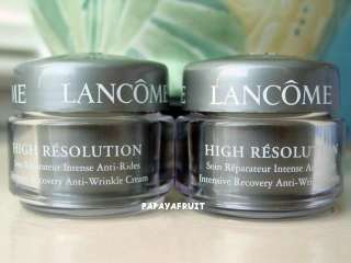 43 2 x Lancome~High Resolution FIBRELASTINE Face Cream  