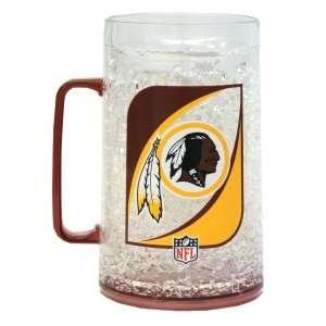   Redskins Crystal Freezer Mug   Monster Size