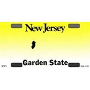 com BP 073 New Jersey State Background Blanks FLAT   Bicycle License 