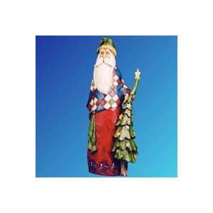  Jim Shore   Heartwood Creek   Santa with Tree by Enesco 