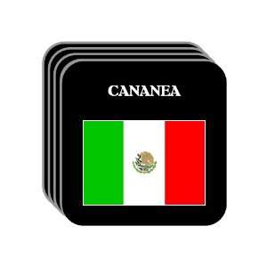  Mexico   CANANEA Set of 4 Mini Mousepad Coasters 
