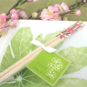 Cherry Blossom Chopsticks   Baby Shower Gifts & Wedding Favors (Set of 