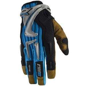  ONeal Racing Reactor Gloves   11/Cyan/Black Automotive