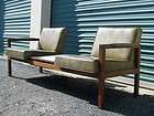   Olive Green Thayer Coggin Milo Baughman Wood Bench Chair Table Sofa