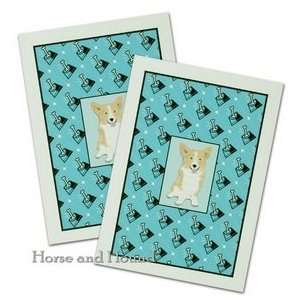  Corgi Cafe Cards by Elvie