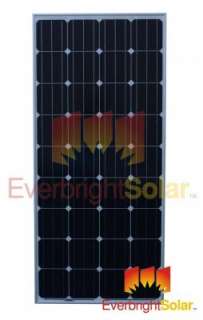 150 Watt Solar Panel 12 Volt Low Voltage Panels for 12v Battery  Mono 