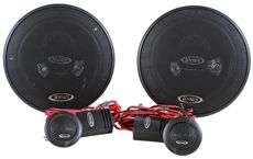 Jensen JRX650 6.5” 2 Way Component Car Audio Speakers 320 Watts Peak 