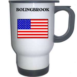  US Flag   Bolingbrook, Illinois (IL) White Stainless 