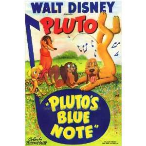  Plutos Blue Note   Movie Poster   27 x 40