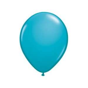  11 Qualatex Tropical Teal Balloons 