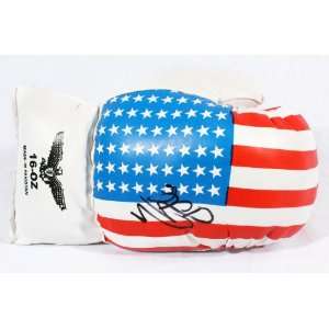  Sylvester Stallone Autographed Red, White & Blue Boxing 