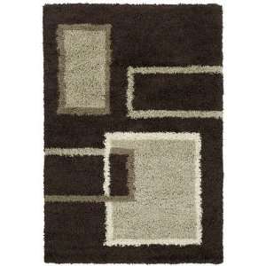   Aurora Trek 02851 Chocolate 5 3 x 7 6 Area Rug