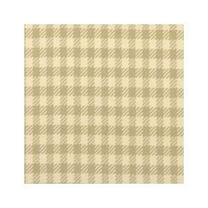    Plaid/check Bisque by Duralee Fabric Arts, Crafts & Sewing