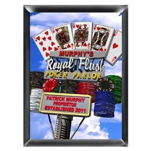  Personalized Marquee Daytime Royal Flush Traditional Sign 