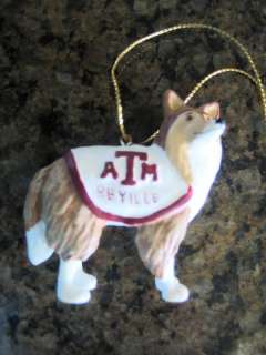 Texas A & M Christmas Tree Ornaments Reville  