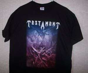 Testament Disciples of the Watch Tour t shirt dated L M  