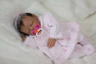Enchanted Moments Nursery~Beautiful Biracial Preemie Reborn Baby Girl 