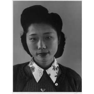  Teruko Kiyomura / photograph by Ansel Adams.