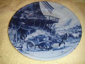 Ter Steege BV Delft Blauw 1984 Holland Collector Plate  