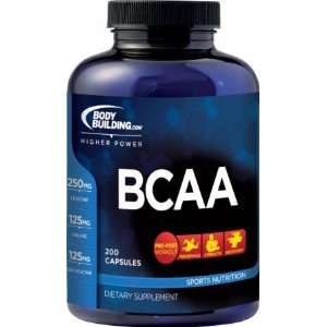 Bodybuilding BCAA   200 Capsules Health & Personal 