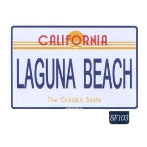  Seaweed Surf Co SF103 12X18 Aluminum Sign Laguna Beach 