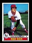 1979 Tom Burgmeier Bill Lee Game Worn Signed Jersey Sox  