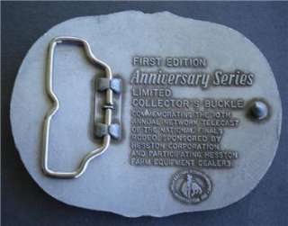 Vintage 1983 NFR (National Finals Rodeo) Belt Buckle First Edition 