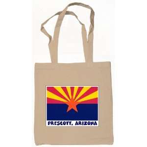 Prescott Arizona Souvenir Tote Bag Natural