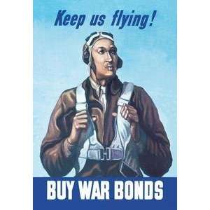   Vintage Art Keep Us Flying   Buy War Bonds   01555 1
