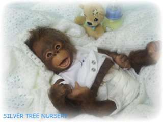 Reborn Binki Kit by Denise Pratt Doll Supplies Orangutan Monkey 3045 