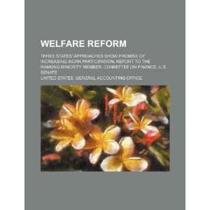  reform three states approaches show promise of increasing work 