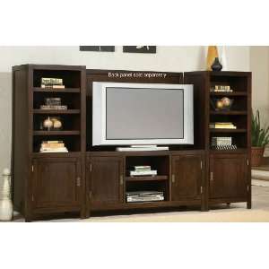   Center with Media Cabinets in Espresso Finish Furniture & Decor