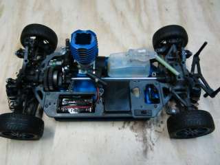 Team Associated Nitro TC3 w/ Pull Start Picco Motor for parts or 