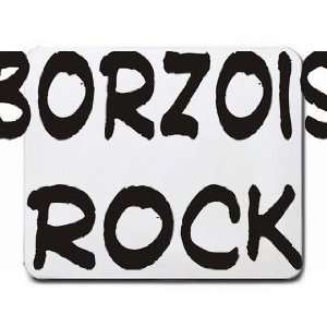  Borzois Rock Mousepad