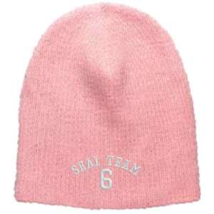  Seal Team 6 Embroidered Skull Cap   Pink 