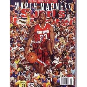  DAVID LIGHTY signed *OHIO STATE* SPORTS ILLUSTRATED 4A 